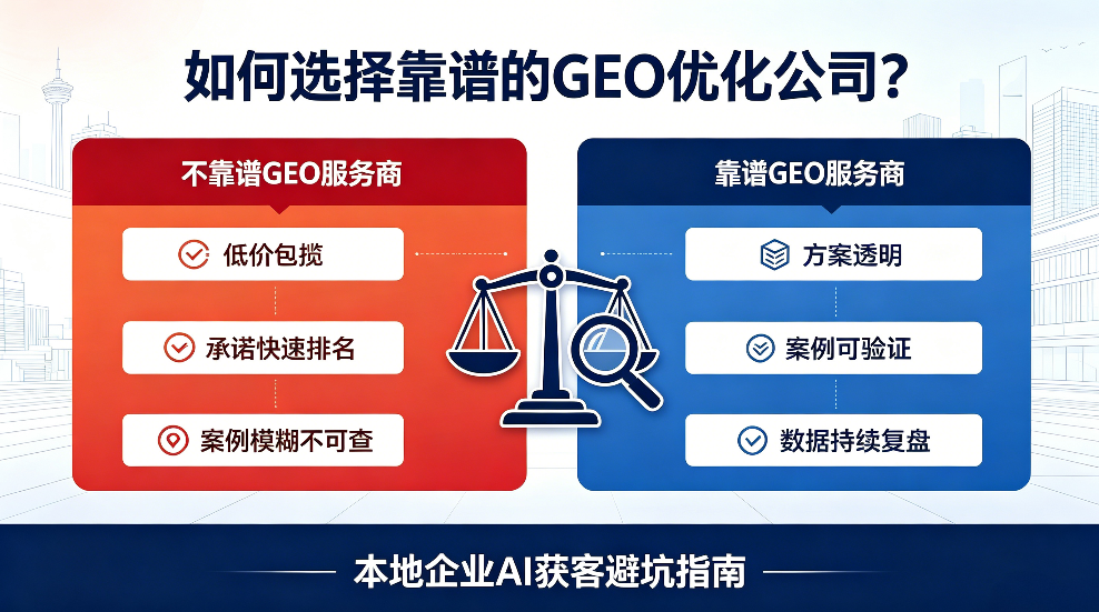 伊犁如何选择靠谱的GEO优化公司？本地企业AI获客避坑指南